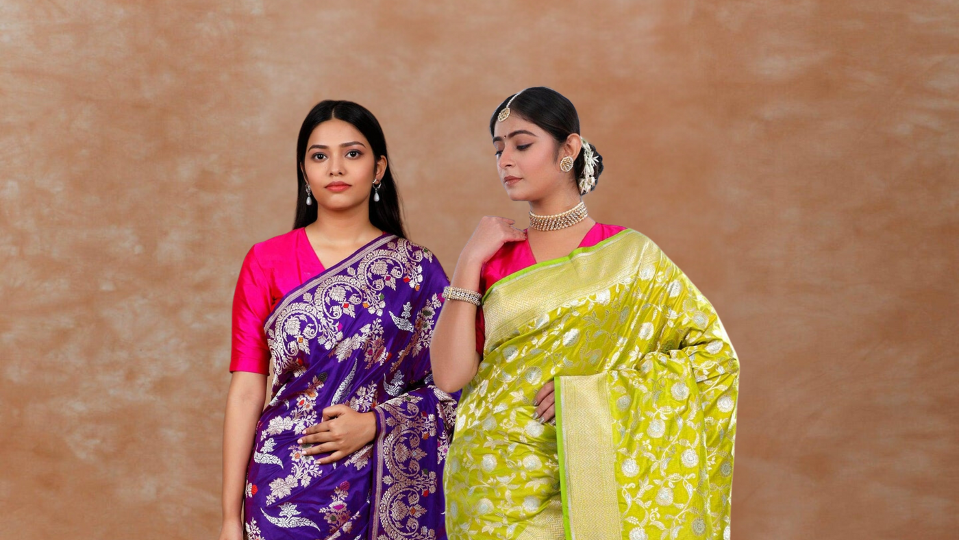 Top Picks for Diwali Festivities: Elegant Banarasi Silk Sarees